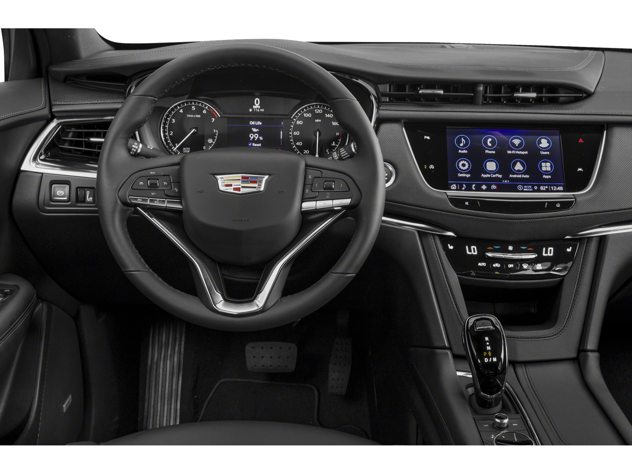2024 Cadillac XT6 — interior view