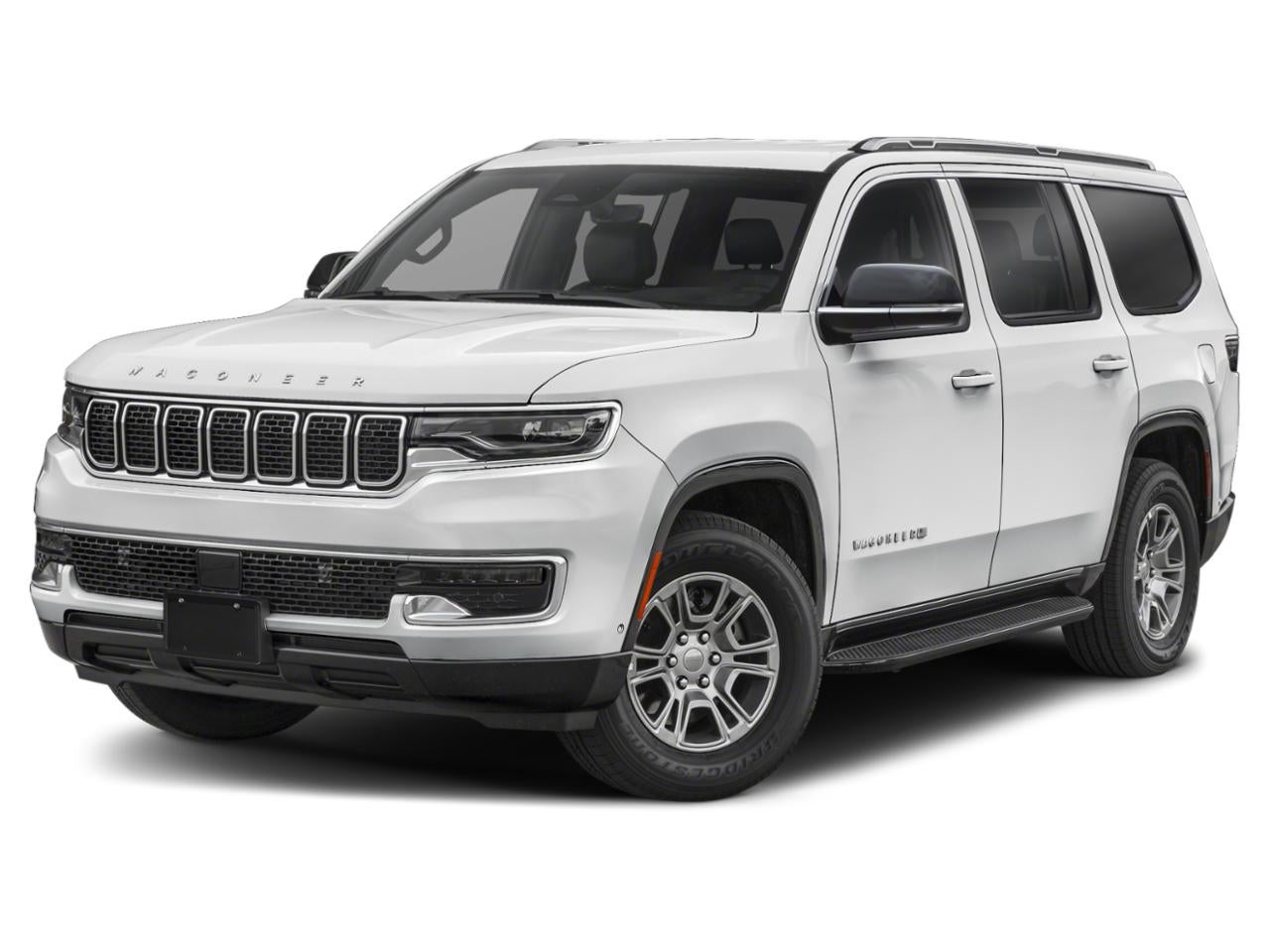 2024 Jeep Wagoneer Series II 4x4 in Bright White Clearcoat — front three-quarter view