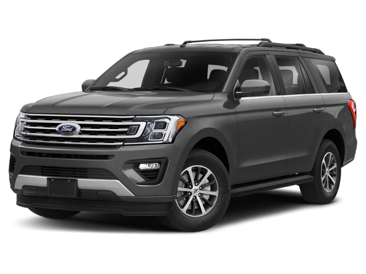 2019 Ford Expedition XLT 4x4 in Silver Spruce Metallic — front three-quarter view