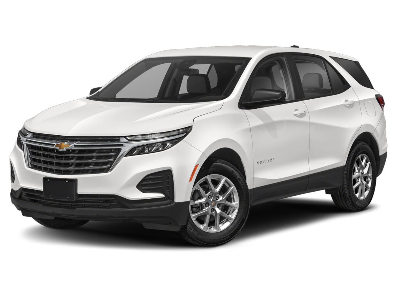 2023 Chevrolet Equinox FWD RS in Summit White — front three-quarter view