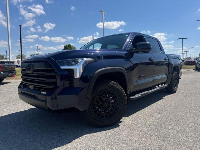2026 Toyota Tundra 4WD 4WD SR5 CrewMax 5.5' Bed (SE) in Blueprint — front three-quarter view