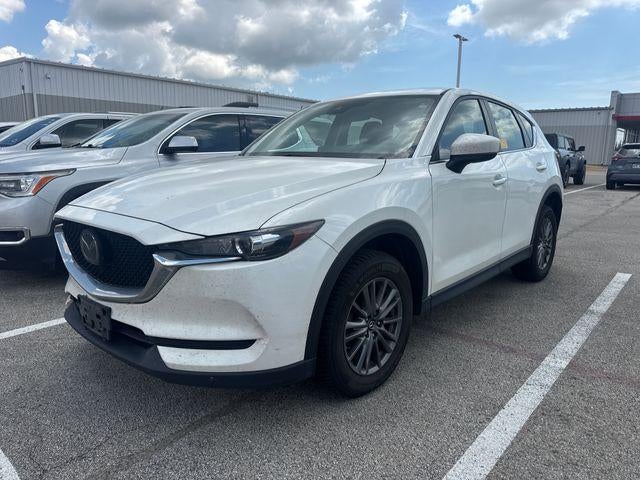 2018 Mazda Mazda CX-5 Sport AWD in Snowflake White Pearl Mica — front three-quarter view