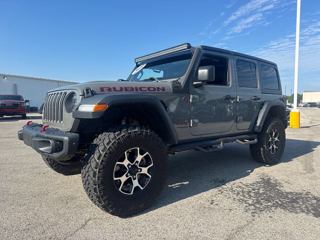 2021 Jeep Wrangler — side profile view