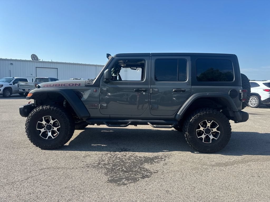 2021 Jeep Wrangler — rear three-quarter view