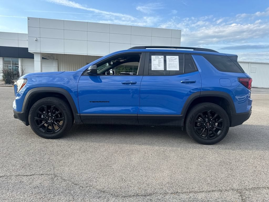 2025 GMC Terrain — rear three-quarter view