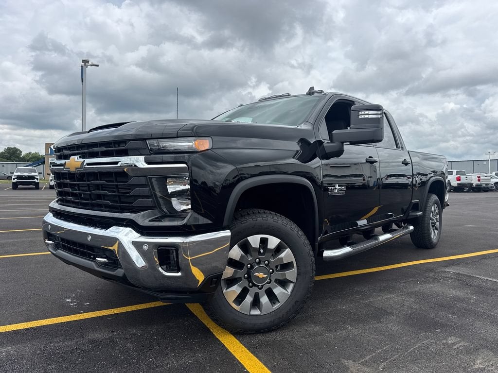 2026 Chevrolet Silverado 2500 HD LT in Black — front three-quarter view