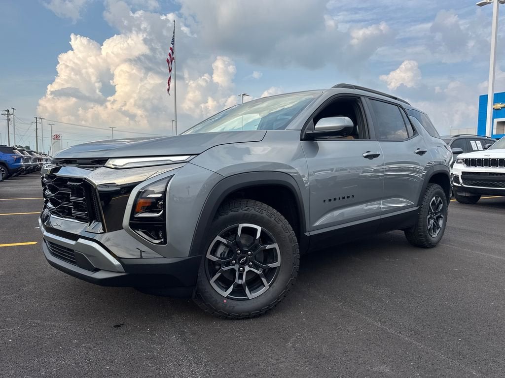 2026 Chevrolet Equinox ACTIV in Sterling Gray Metallic — front three-quarter view