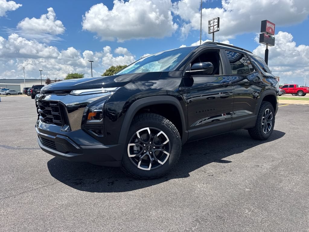 2026 Chevrolet Equinox ACTIV in Mosaic Black Metallic — front three-quarter view