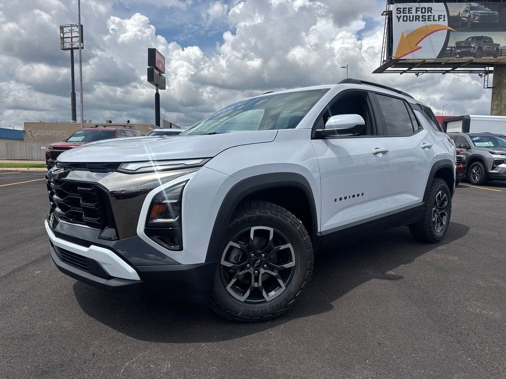 2026 Chevrolet Equinox ACTIV in Polar White Tricoat — front three-quarter view