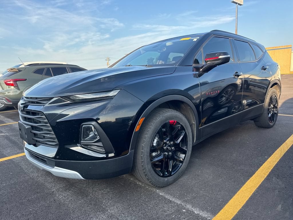 2022 Chevrolet Blazer 2LT in Black — front three-quarter view