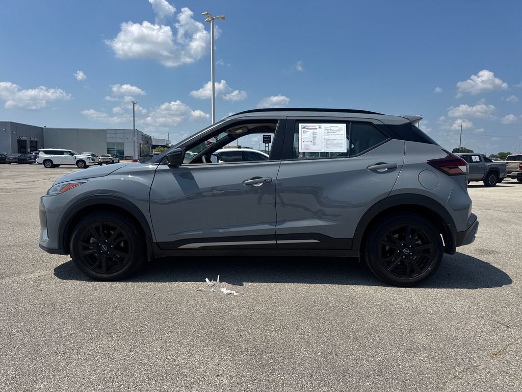 2024 Nissan Kicks — rear three-quarter view