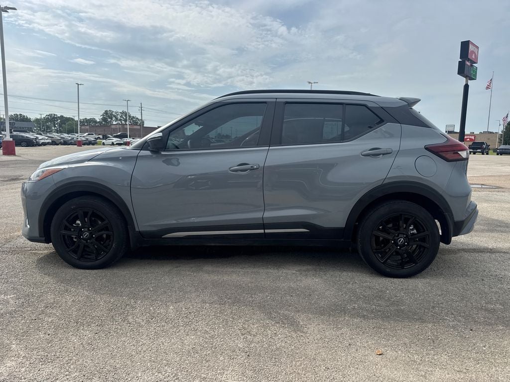 2024 Nissan Kicks — rear three-quarter view