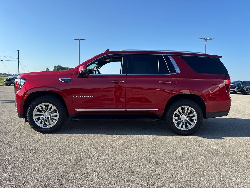 2022 GMC Yukon — rear three-quarter view