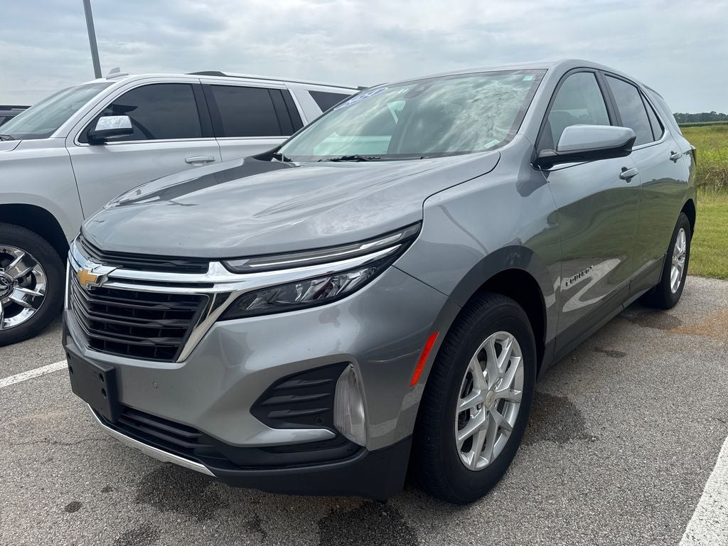 2024 Chevrolet Equinox LT in Sterling Gray Metallic — front three-quarter view